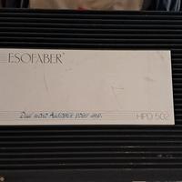 amplificatore hi fi car Esofaber hpd 520