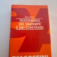 Dizionario sinonimi e contrari