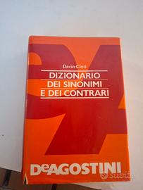 Dizionario sinonimi e contrari