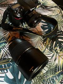 Teleobiettivo Tamron-compatibile Nikon (70-300)