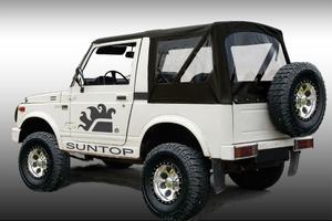 Capote Suzuki Samurai SJ Standard Suntop - Nera