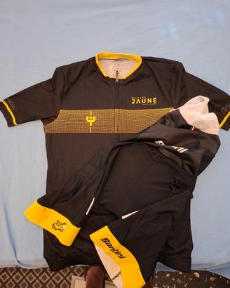 Completo Ciclismo Estivo Santini Tour de France 