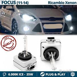 Lampadine BIXENON D3S PER Ford Focus MK3 6000K 35W