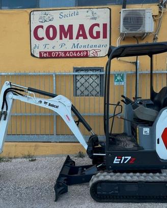 MINIESCAVATORE BOBCAT E17Z ANNO 2019 ORE 1505
