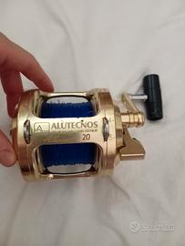 mulinello alutecnos albacore 20 lb traina col vivo