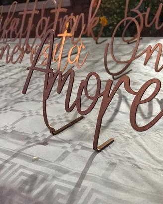 Decorazioni tavoli matrimonio