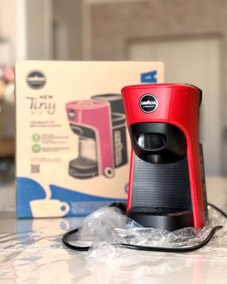 Macchina Caffè Lavazza A Modo Mio Tiny Eco Rossa C