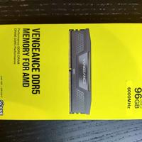 CORSAIR VENGEANCE DDR5 RAM 96GB - (2x48GB) 6000MHz