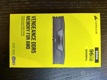 CORSAIR VENGEANCE DDR5 RAM 96GB - (2x48GB) 6000MHz