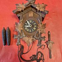 orologio a cucu Foresta Nera Vintage anni 50