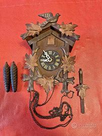 orologio a cucu Foresta Nera Vintage anni 50