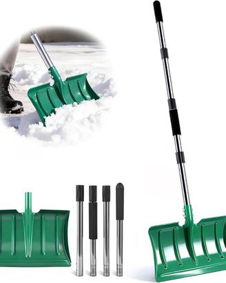 Pala da neve e terreni manico 163cm e pala 41cm