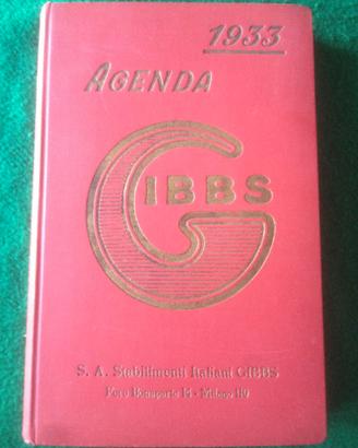 Agenda Gibbs 1933