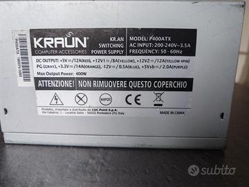 Alimentatore per pc