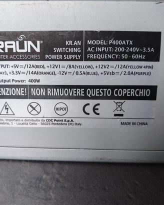 Alimentatore per pc