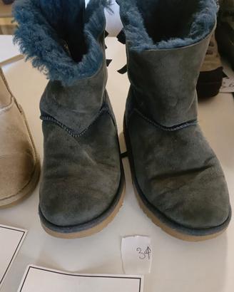 ugg blu con fiocchi tg34