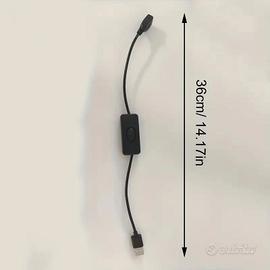 Cavo USB con interruttore on/off | Adatto per cuf