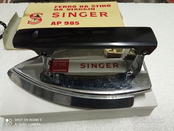 Ferro da stiro vintage Singer AP 985