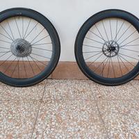 Ruote in Carbonio da corsa Tubolare