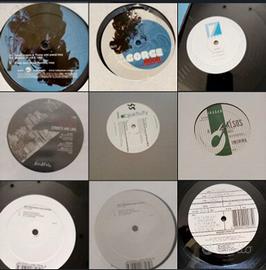Lotto 9 vinili 12" Deep/minimal come nuovi