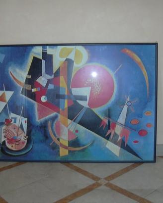 Stampa di Vasilij Kandinsky, "Nel blu" (Im Blau),