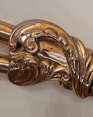 Struttura Letto OTTONE bagno ORO Firmata LIPPARINI