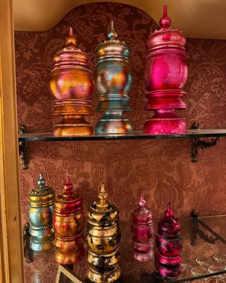 Set grolle decorative colorate