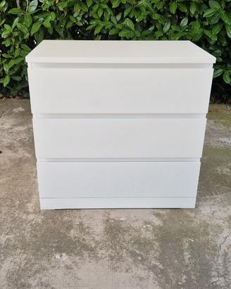 Cassettiera  IKEA Malm 3 cassetti