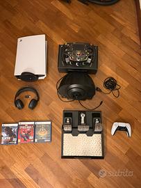 leggere la descrizione ps5 volante + accessori