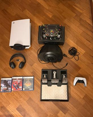 leggere la descrizione ps5 volante + accessori