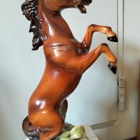 cavallo in ceramica 