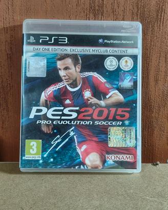 PES 2015 PS3 Playstation 3