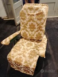 sdraia in alluminio a lettino