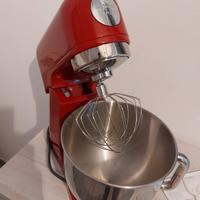 planetaria kenwood kmix in metallo rossa