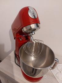 planetaria kenwood kmix in metallo rossa