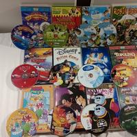 Blocco DVD 12 cartoni animati bambini