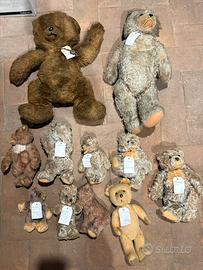 Lotto 11 Peluche Steiff & Gebrüder Hermann & Fecht