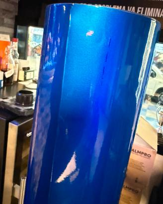 Pellicola wrap 3M colore blu perlato