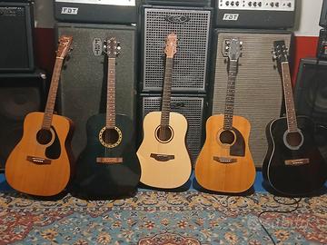 Chitarra acustica yamaha takamine crafter