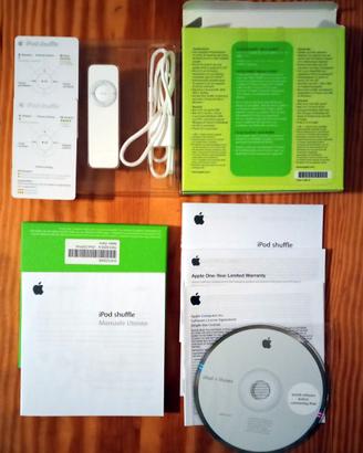Apple Ipod Shuffle 512 MB 1ST Generation Vintage 1