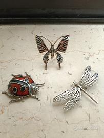 Oggetti vintage in argento 800