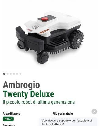 ROBOT AMBROGIO TWENTY DELUXE