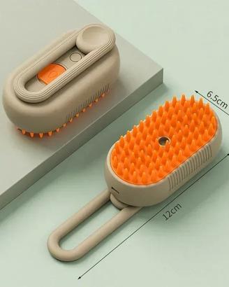 Spazzola a vapore 3in1 gatti cani rimozione peli