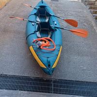Canoa due posti gonfiabile