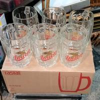 Set Completo 6 Boccali Da 0,5L Birra Slovena Union