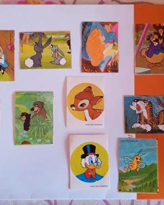 10 Figurine Vintage Disney Lampo Moderna 1974