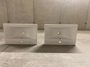 2 Lavabi Althea Ceramica “Smart” 60×39 cm  - Nuovi