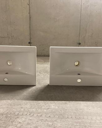 2 Lavabi Althea Ceramica “Smart” 60×39 cm  - Nuovi