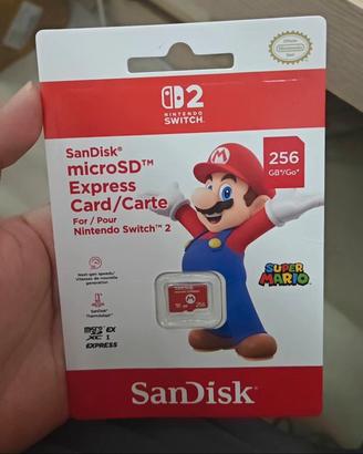 Micro SD Express per  Switch 2 Nuova Sigillata
