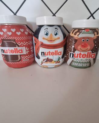 Barattoli vuoti nutella